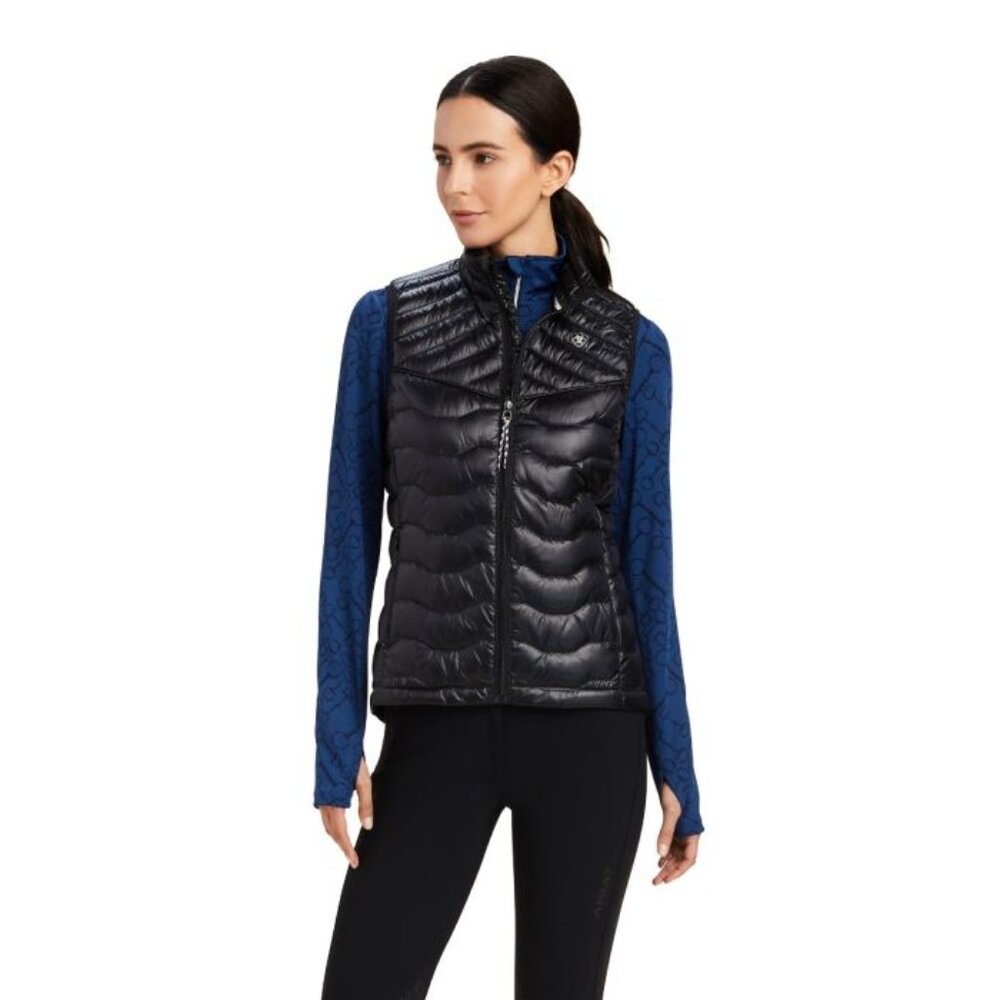 Ariat Ladies Ideal Down Vest Black Size Large - NEW